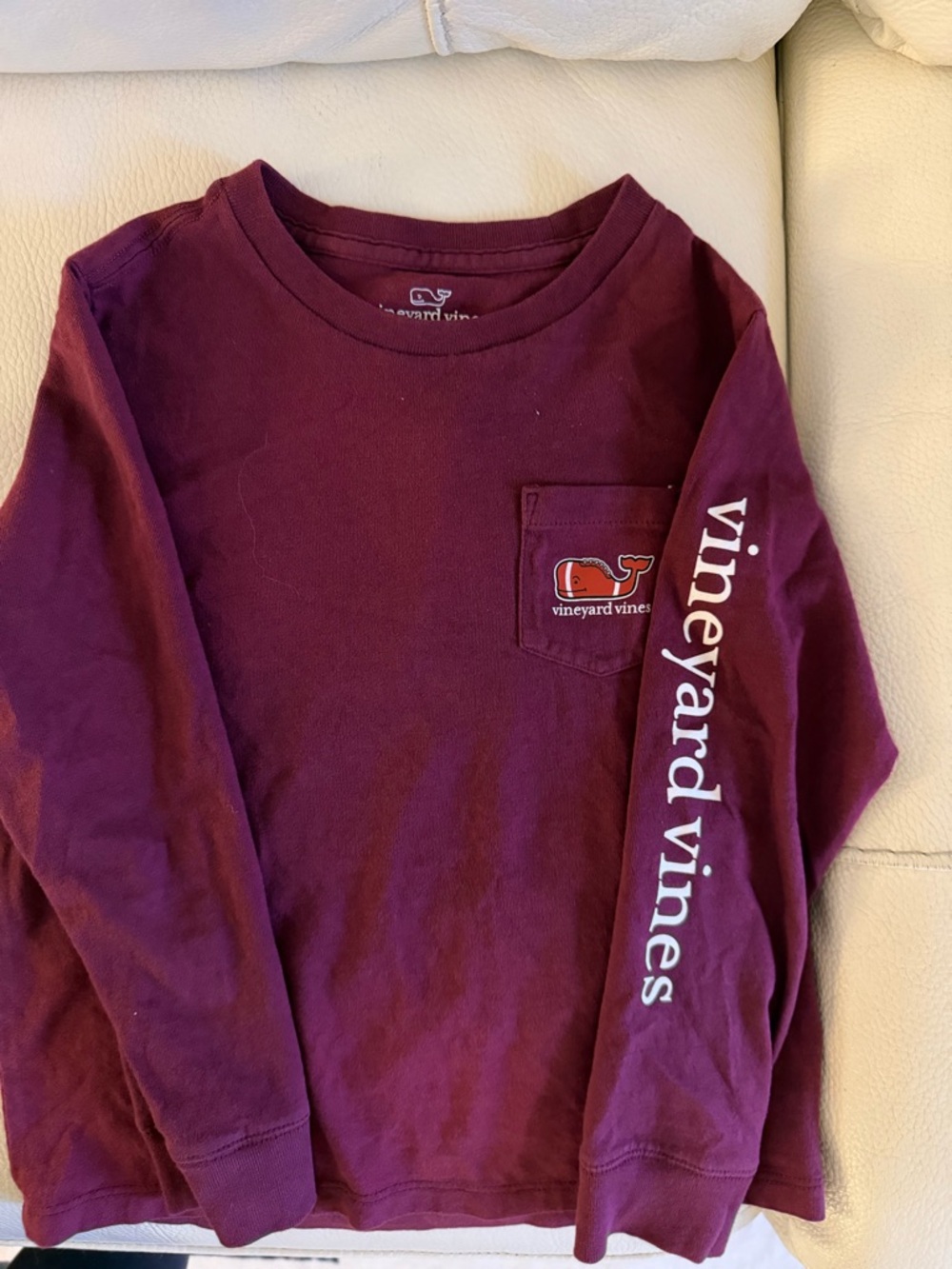 Boys Vineyard Vines football whale